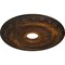 Ekena Millwork Jackson Ceiling Medallion (Fits Canopies up to 5 1/8"), Hand-Painted Rust, 20"OD x 3 5/8"ID x 1"P CM20JARUS - alternate 5
